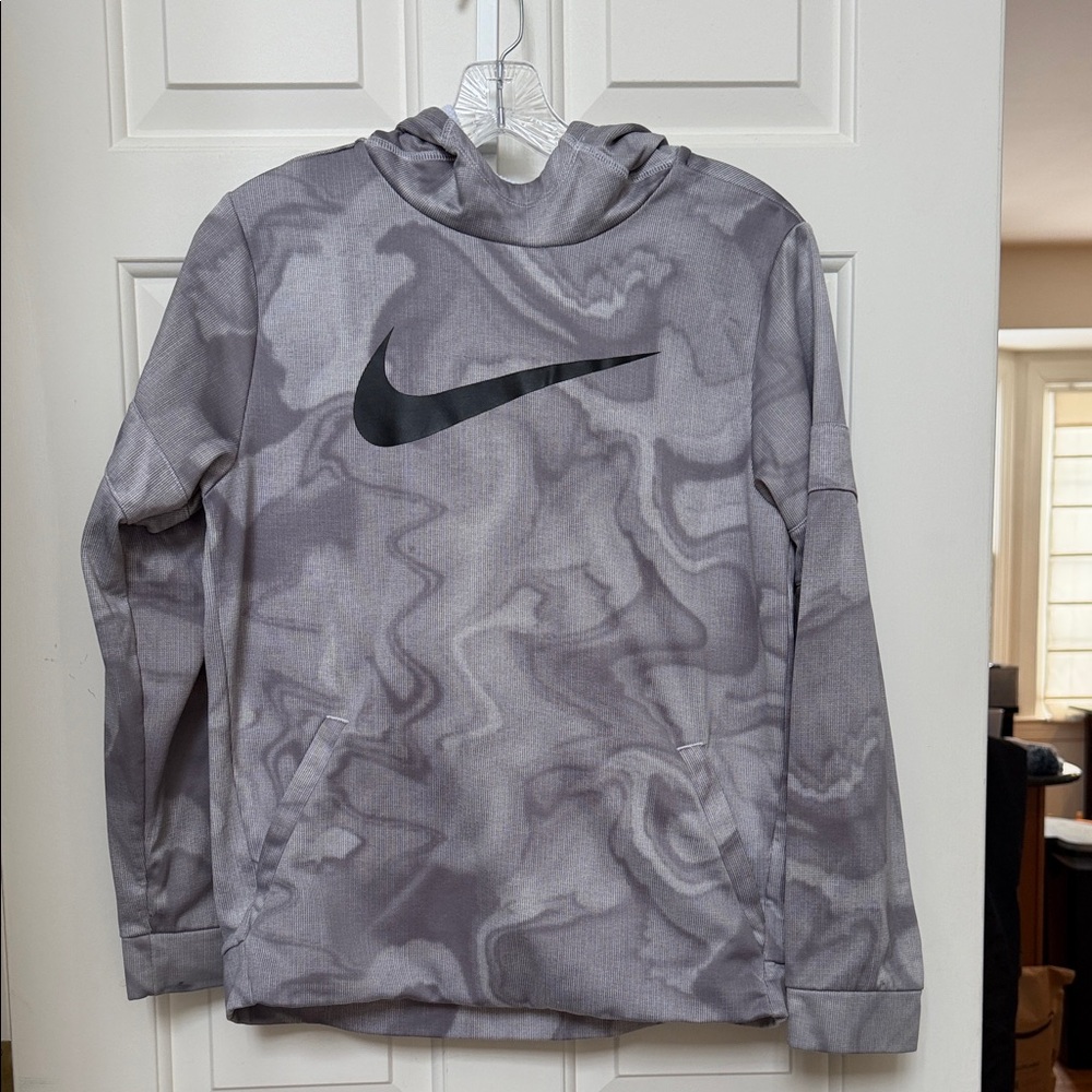 Camo Gray Nike drifit hoodie